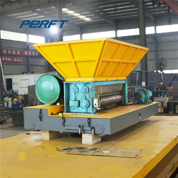 5 Tons Electric Flat Cart For Metallurgy Plant